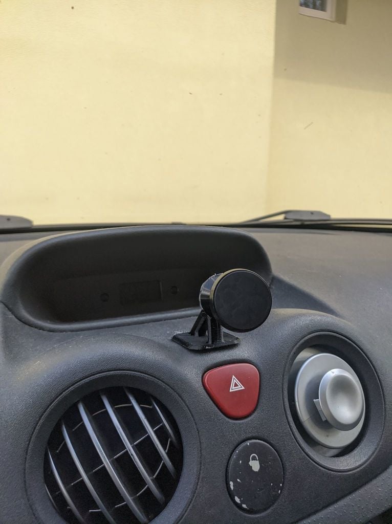Magnetische autotelefoonhouder voor in de auto