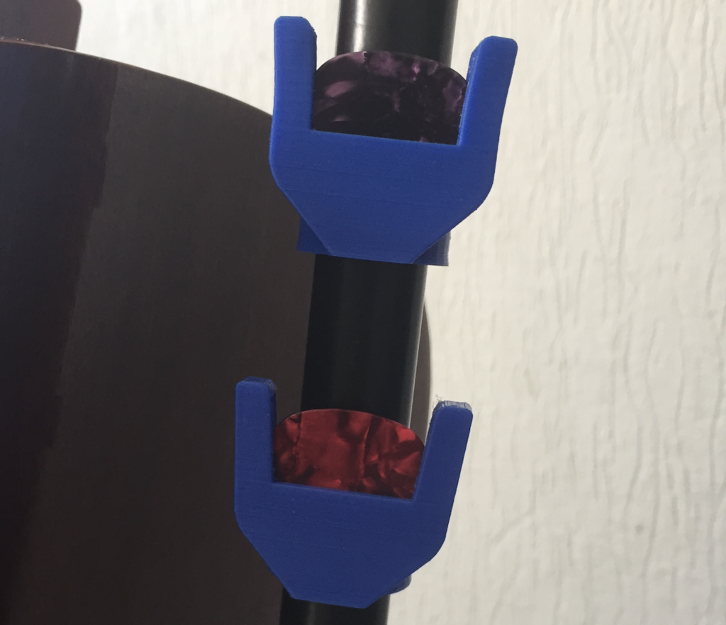 Plekterholder til Stagg Guitarstativ