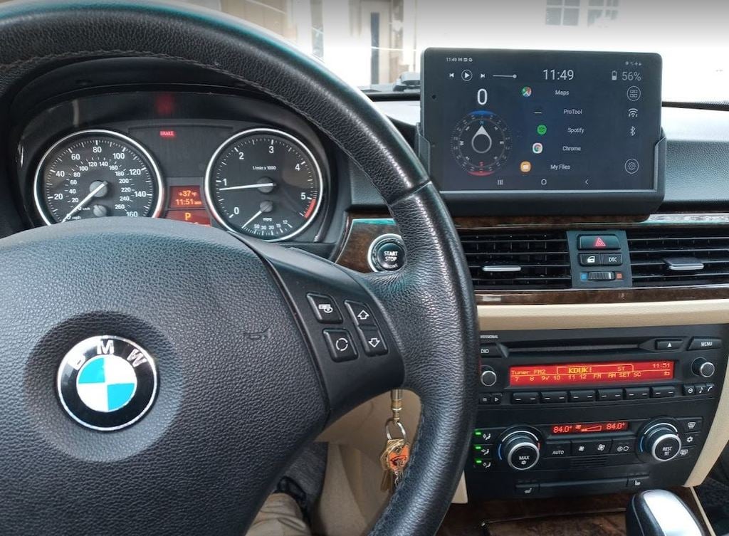 BMW E90 Samsung Tablet Houder voor Dashboard