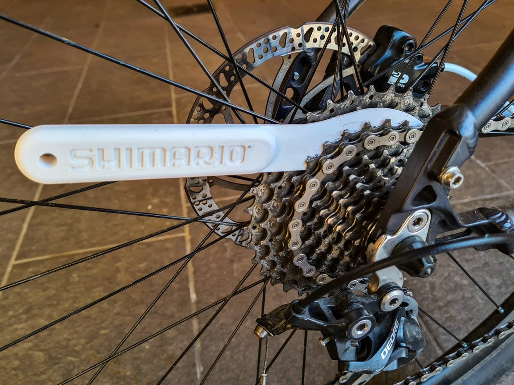 SHIMARIO Gereedschap voor het reinigen van fietscassettetandwielen