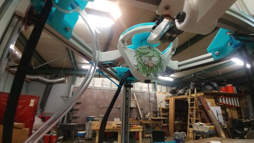 Sylph Vliegende Extruder Begeleidingssysteem