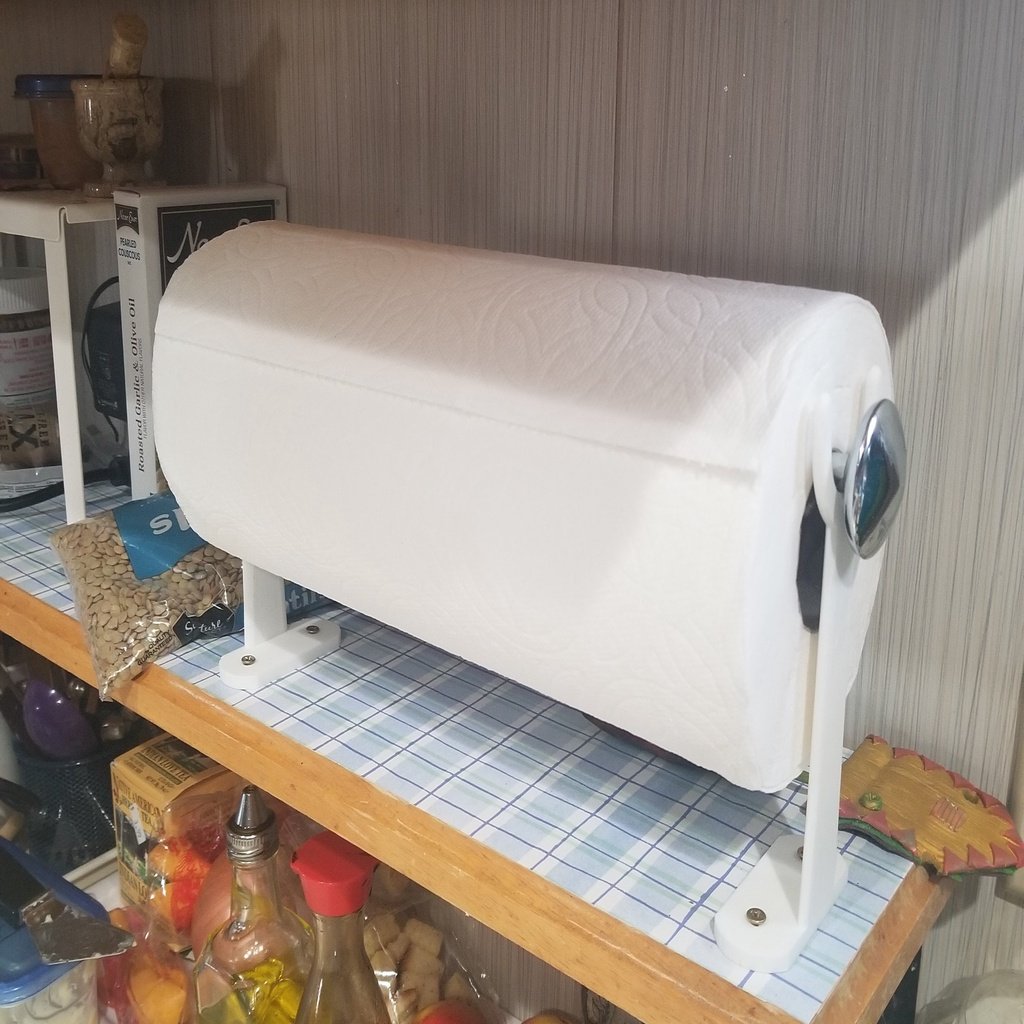 Papieren handdoekhouder - tafelmodel