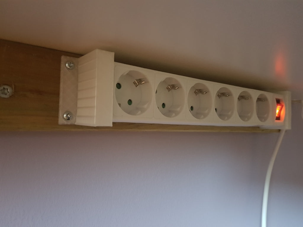 Multifunctionele kabelhouder voor stroomkabels