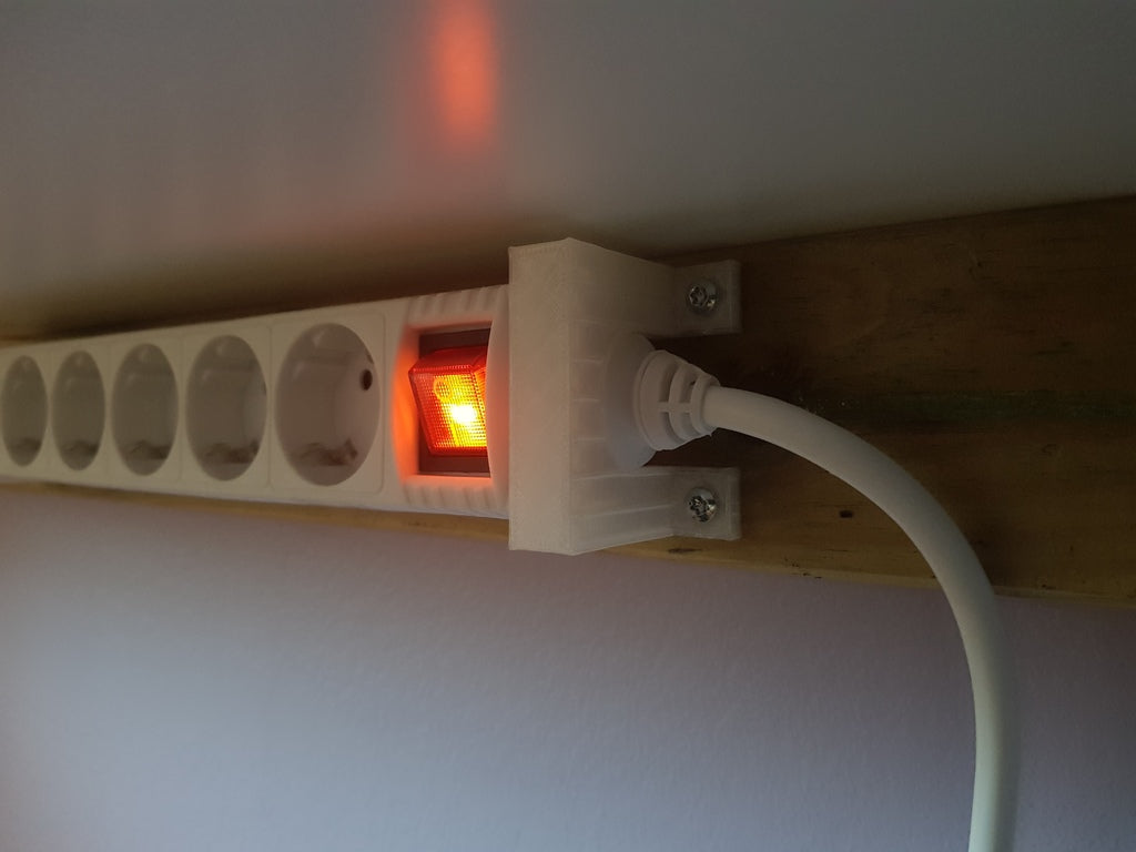 Multifunctionele kabelhouder voor stroomkabels