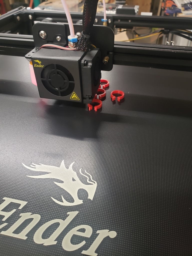 Kabelhouder voor Ender 5 Plus en andere Creality 3D-printers
