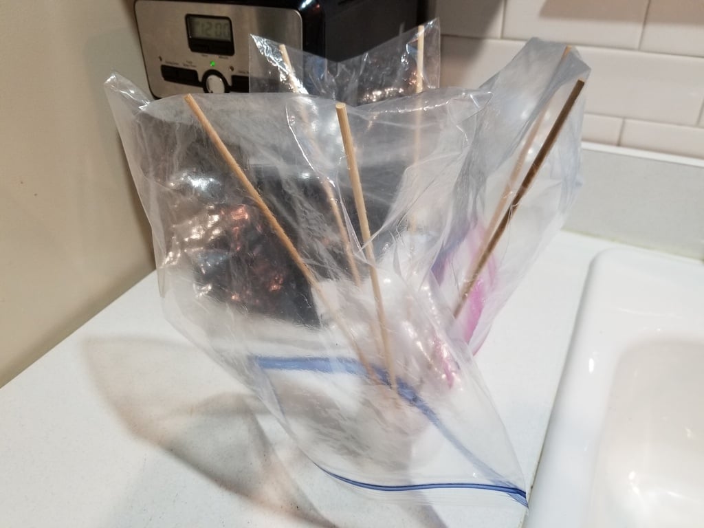Herbruikbaar Droogrek voor Plastic Zakken en Ziplock Zakken