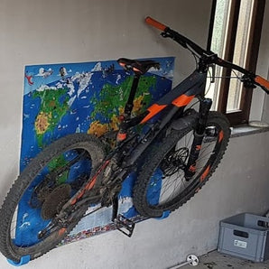 Wandmontage voor fiets (Cube Pedal Remix)