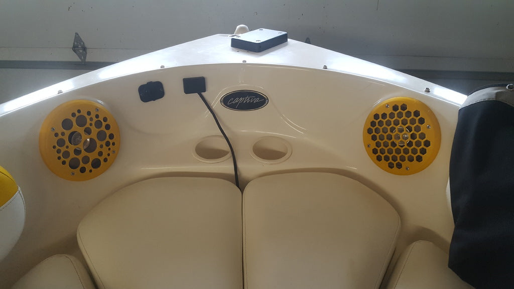 Speakerhoes voor Rinker-boten