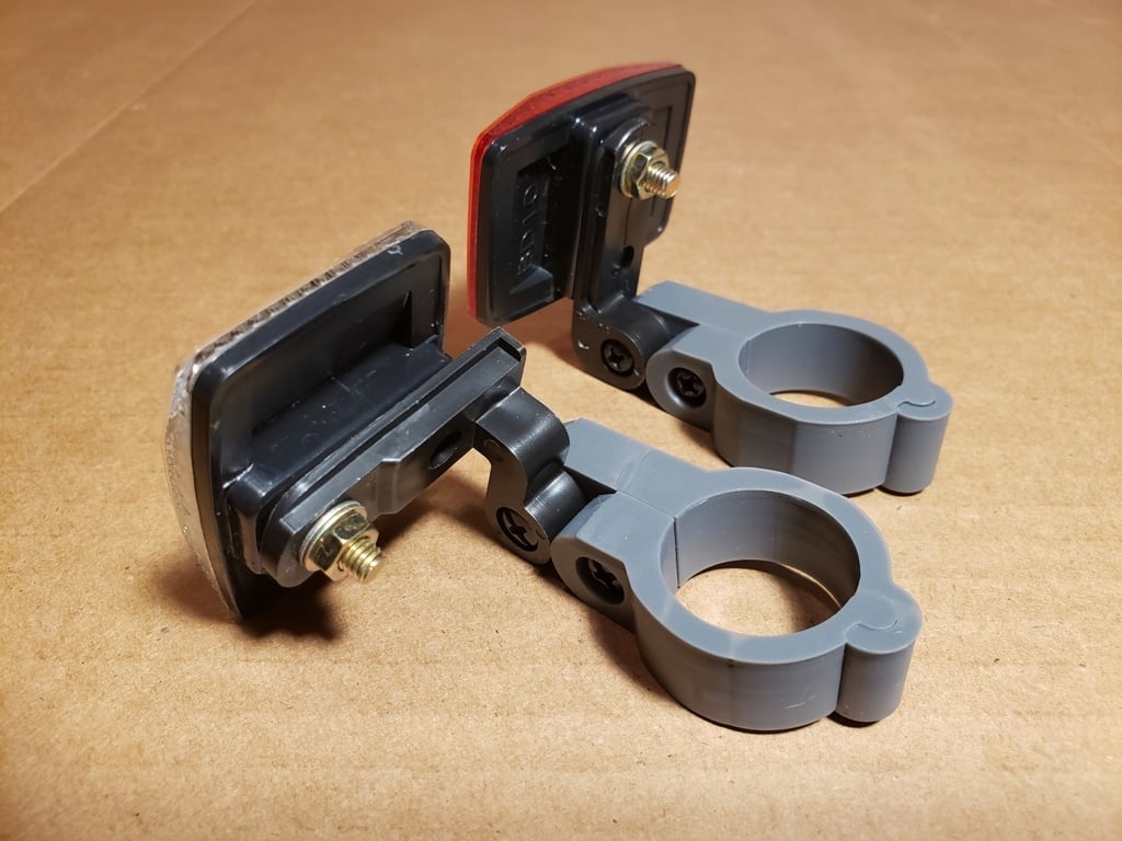 Fietsframe Reflector Klembeugel voor 25 mm &amp; 27 mm buis