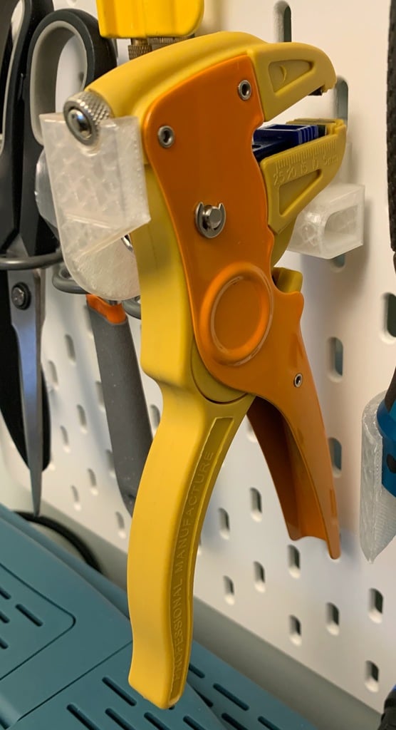 Draadstripper Houder voor Ikea Skadis Pegboard