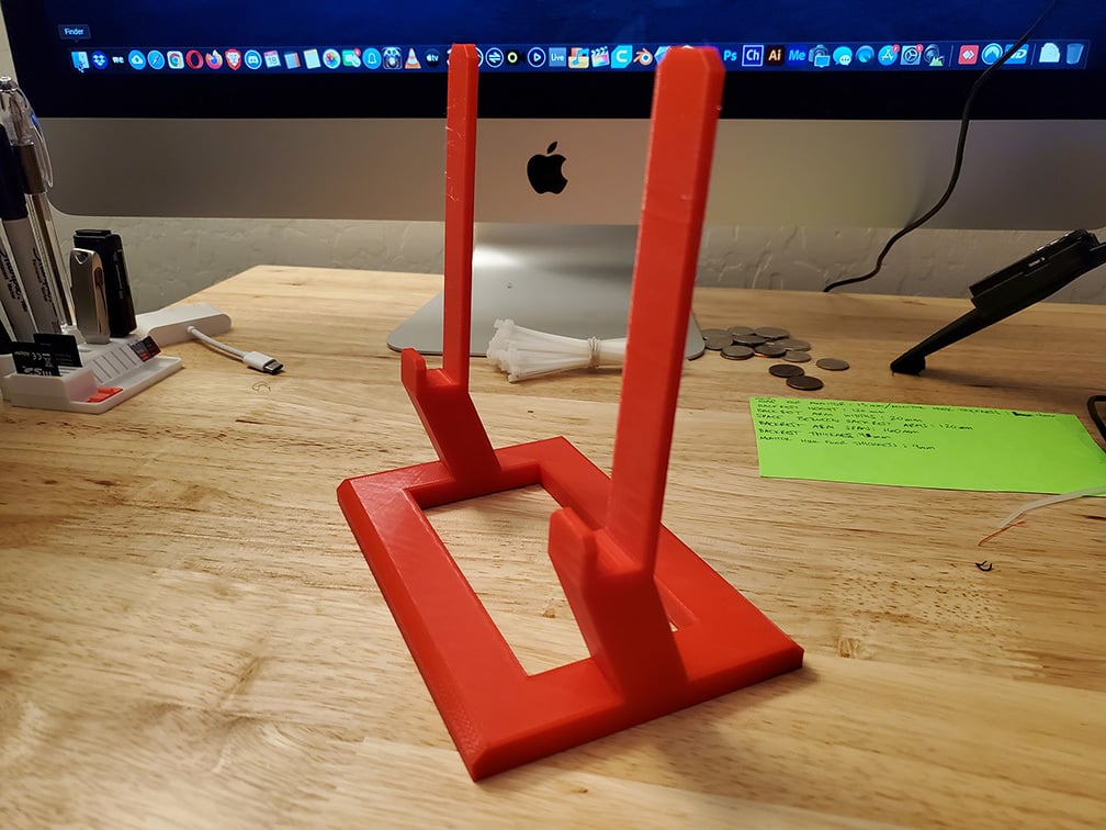 Tafelstandaard voor kleine monitor/iPad