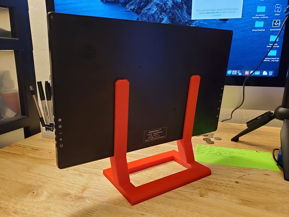 Tafelstandaard voor kleine monitor/iPad