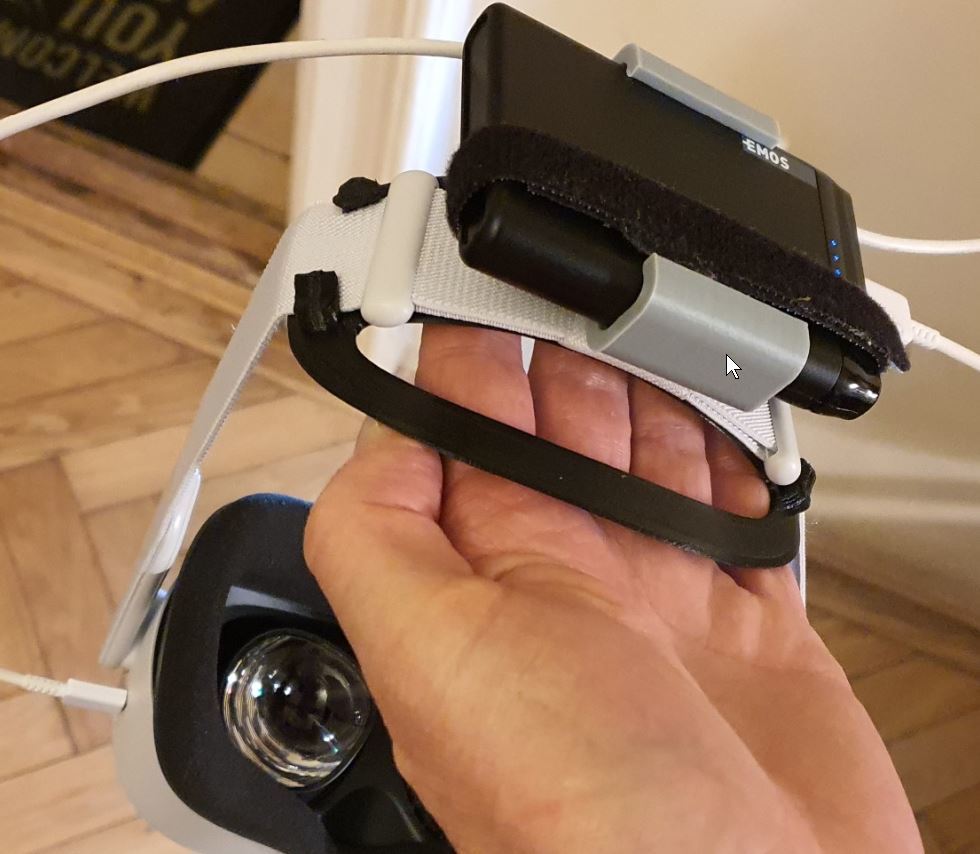 Batterijhouder voor Oculus Quest 2 - Verbeterd Comfort en Speeltijd