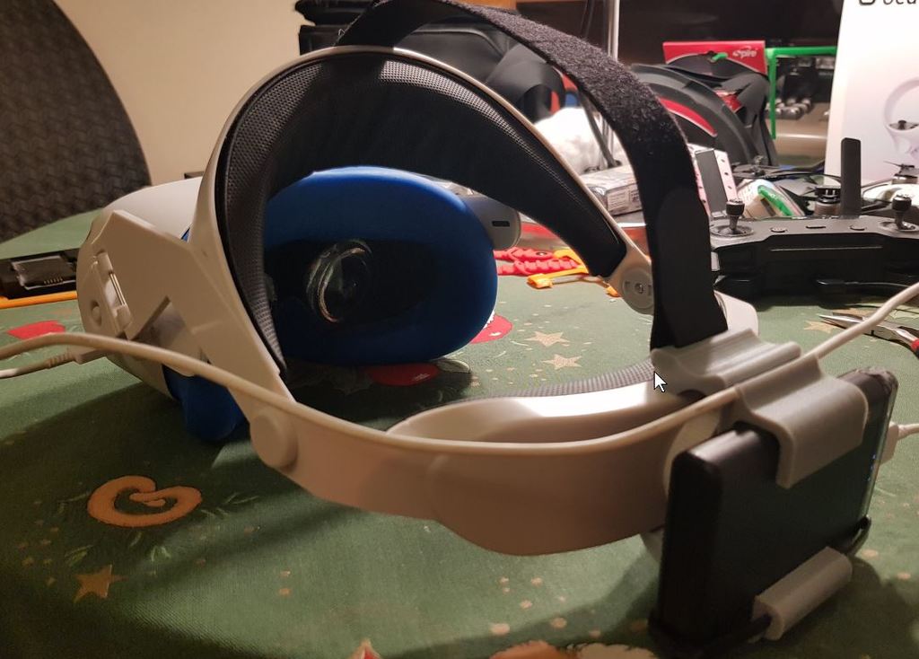 Batterijhouder voor Oculus Quest 2 - Verbeterd Comfort en Speeltijd