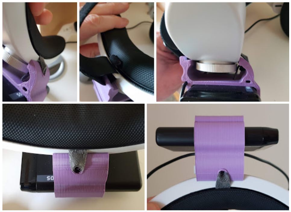 Batterijhouder voor Oculus Quest 2 - Verbeterd Comfort en Speeltijd