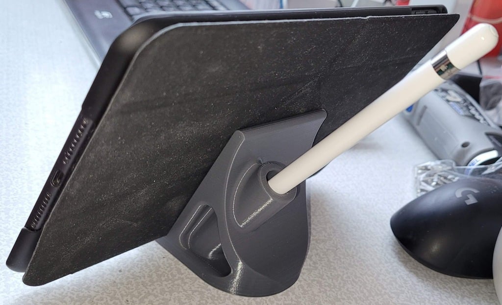 iPad-standaard met stylushouder
