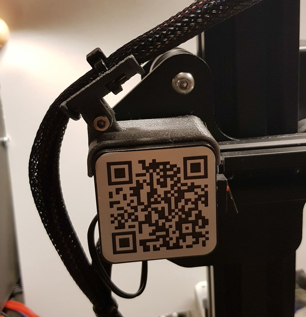 Ender 3 X-as kabelhouder voor kabelbeheer
