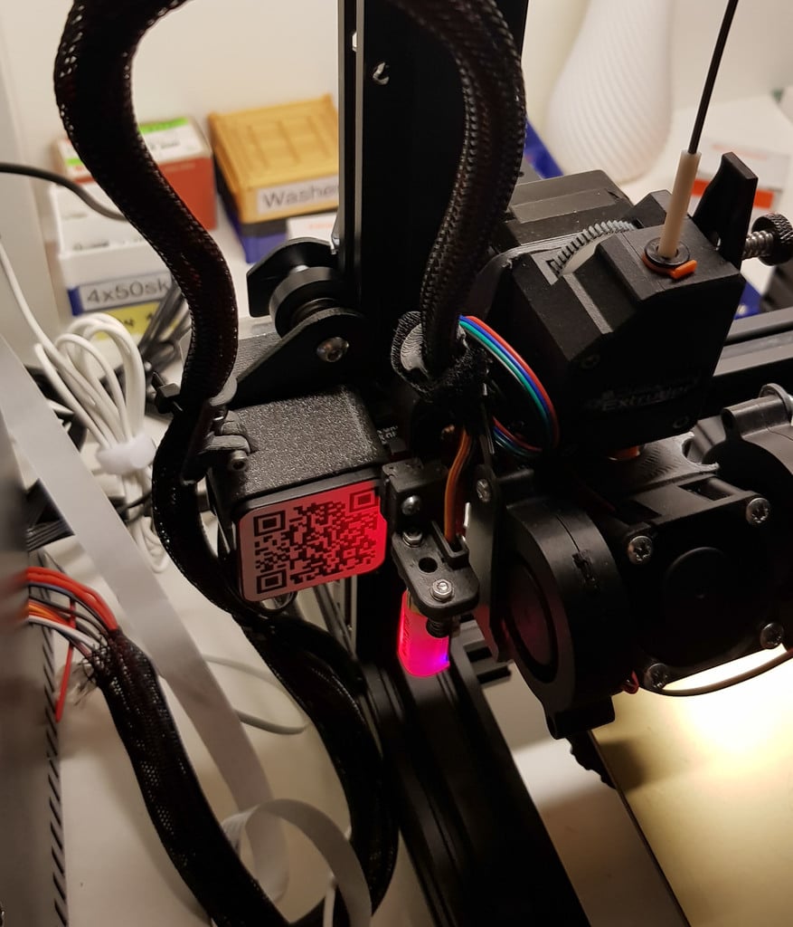 Ender 3 X-as kabelhouder voor kabelbeheer