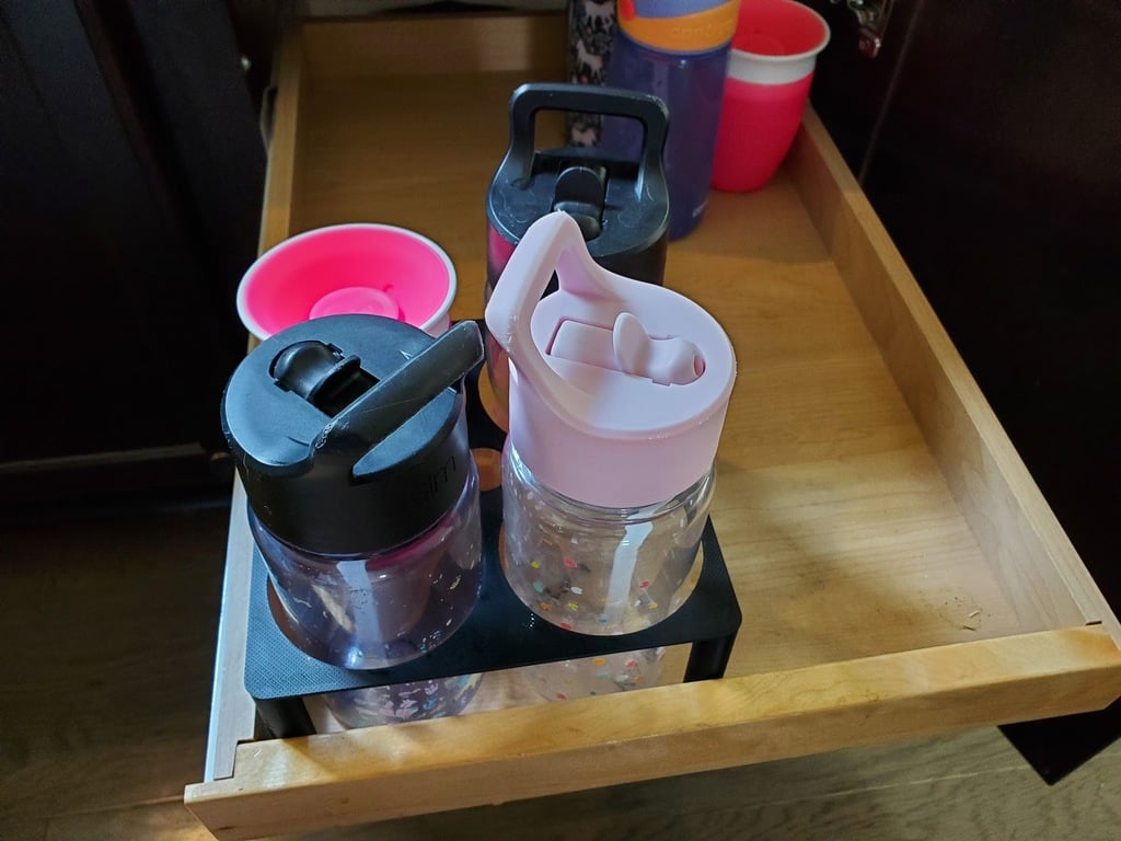 Slimme waterfleshouder voor kinderflessen - Optimale organizer voor lades en kasten