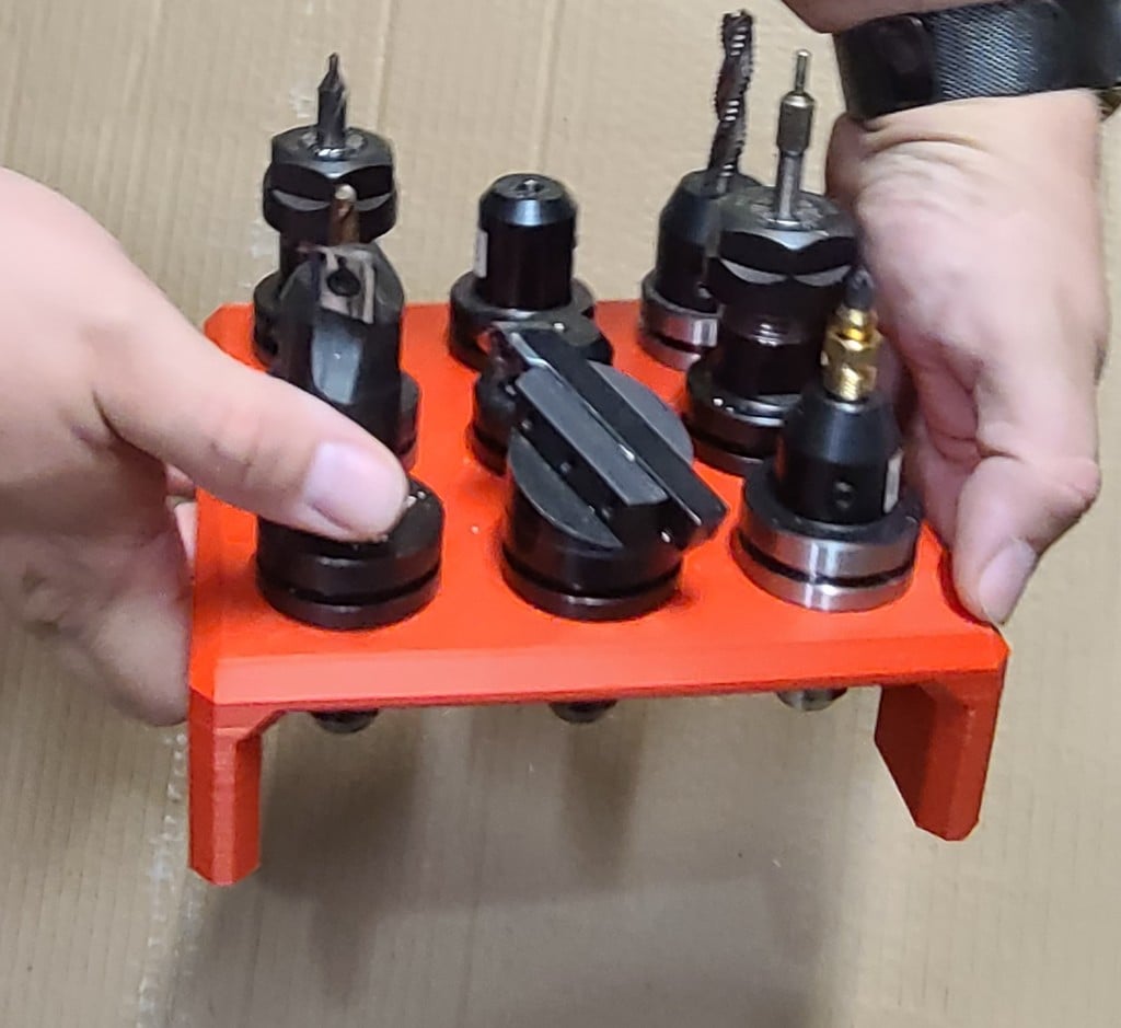 Tormach TTS Gereedschapshouder – Rek voor 9 Gereedschappen