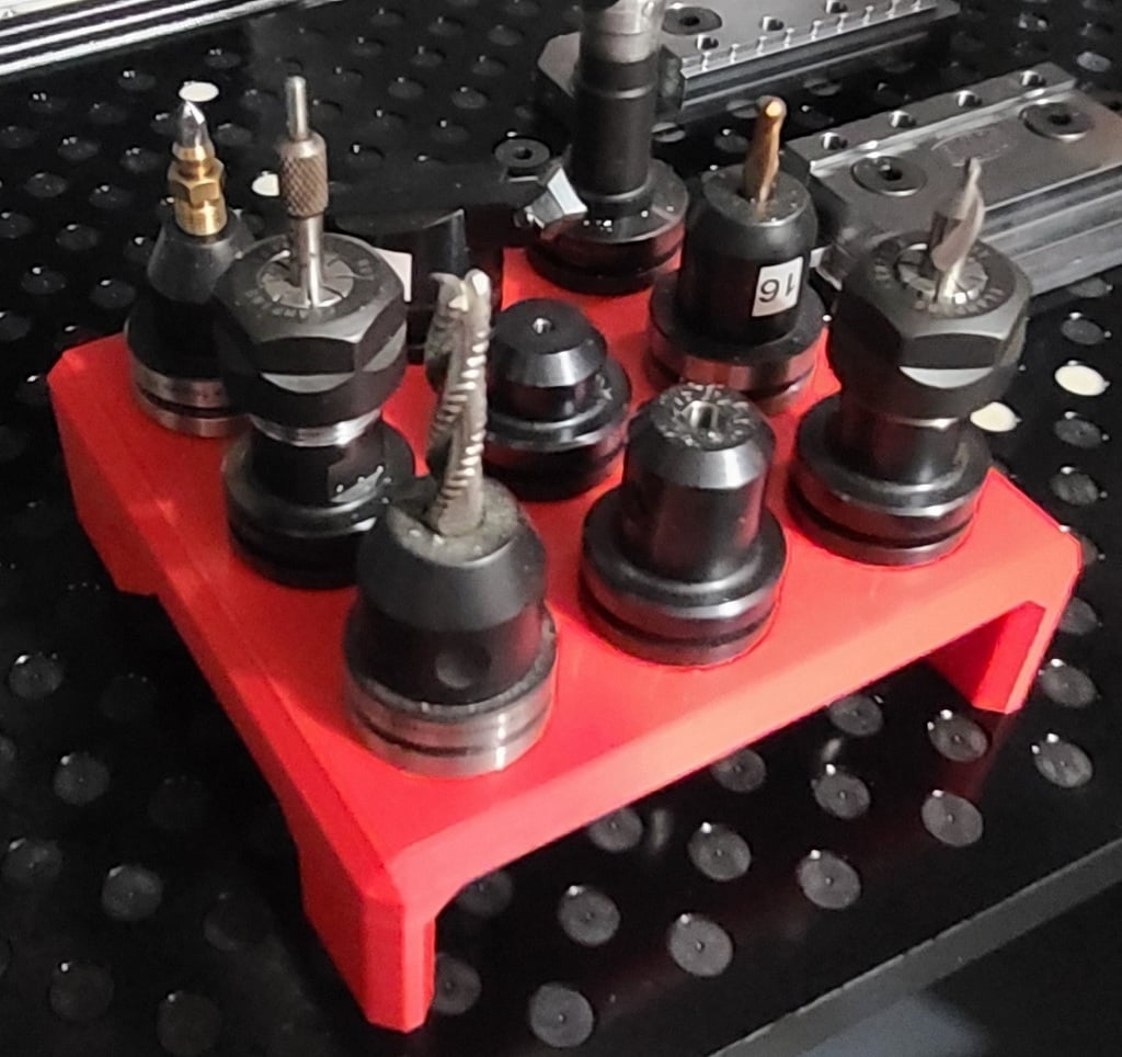 Tormach TTS Gereedschapshouder – Rek voor 9 Gereedschappen