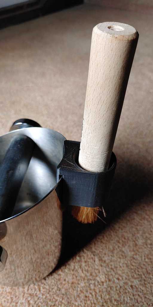 Borstelhouder voor LELIT cilindrische knock box (PLA360S)