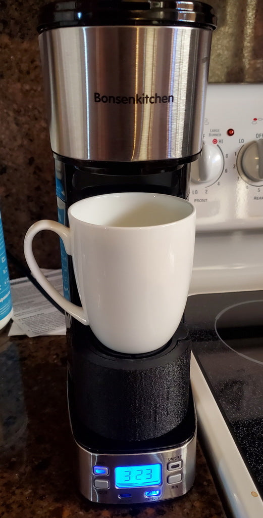 Bonsenkitchen Kopjesverhoger voor Koffiemachine – Minder Morsen