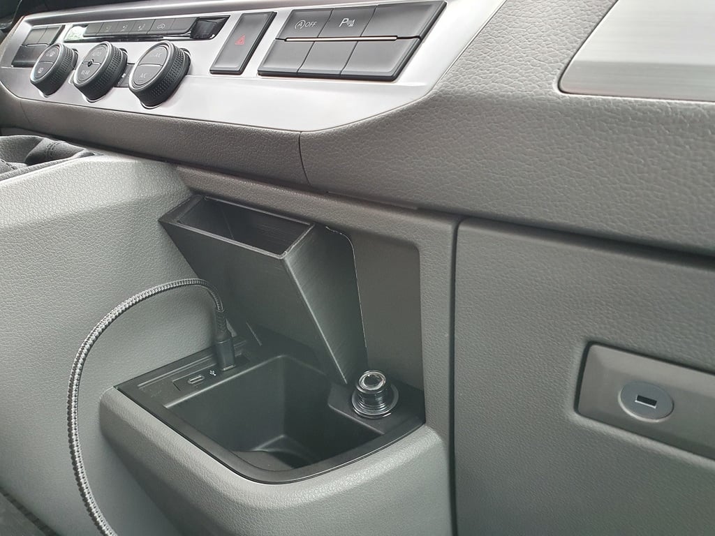 Mobiele telefoonhouder voor VW T6.1 California & Multivan