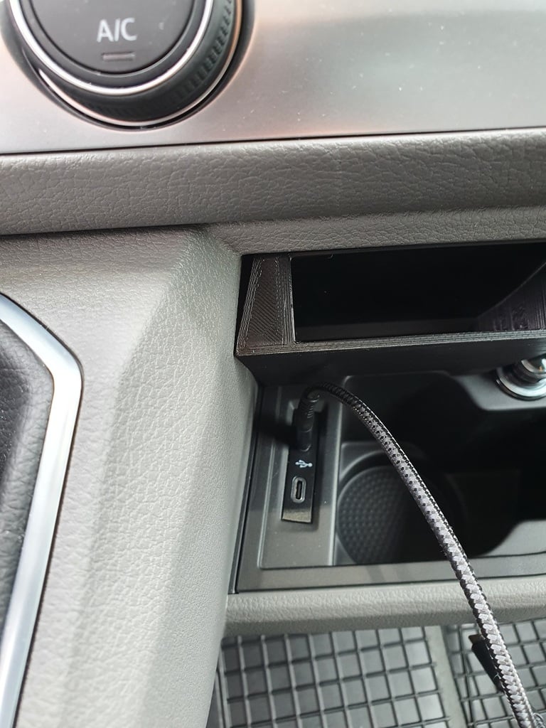 Mobiele telefoonhouder voor VW T6.1 California & Multivan