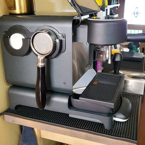 Portafilter- en puckpapierhouder voor Decent Espresso DE1