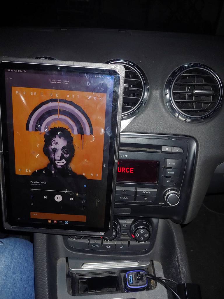 Tablethouder voor Audi TT Mk2 (8J) - Compatibel met Samsung Galaxy S6