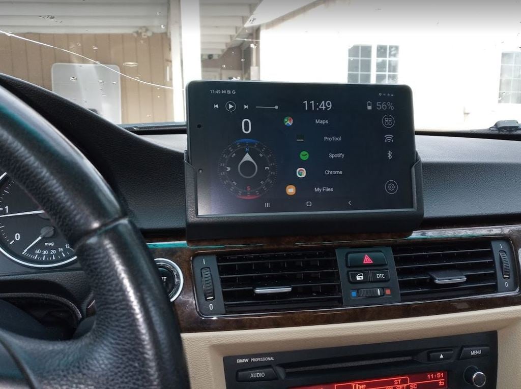 BMW E90 Samsung Tablet Houder voor Dashboard