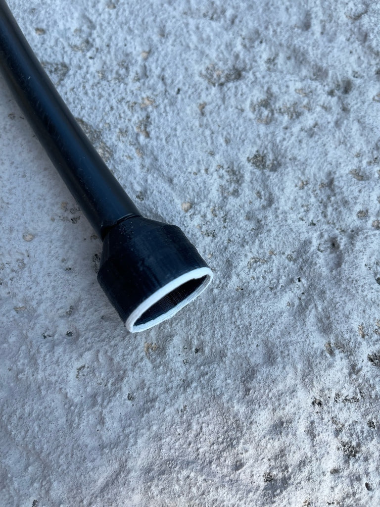 Adapter voor lenspomp met 1/2" druppelslang en NPT-schroefdraad