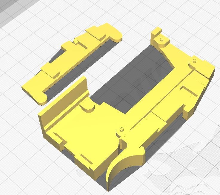 DIN-railmontage voor Raspberry Pi Zero/Zero 2
