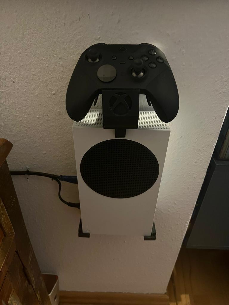 Xbox Series S Wandbevestiging met Elite Controller Stand