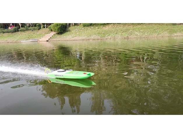 Krachtige RC Catamaran Raceboot
