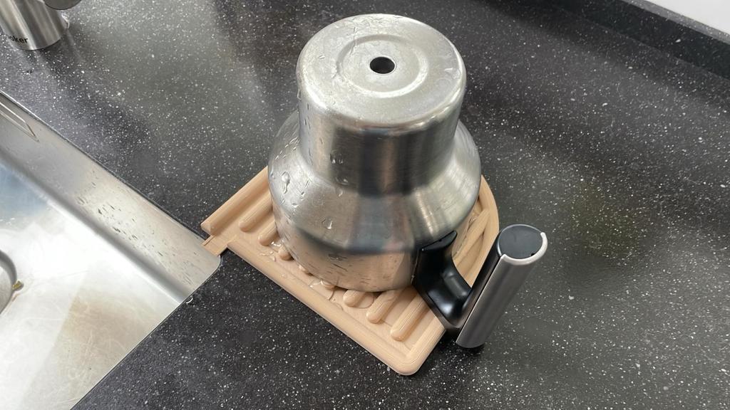 Druppeltray voor melkopschuimer