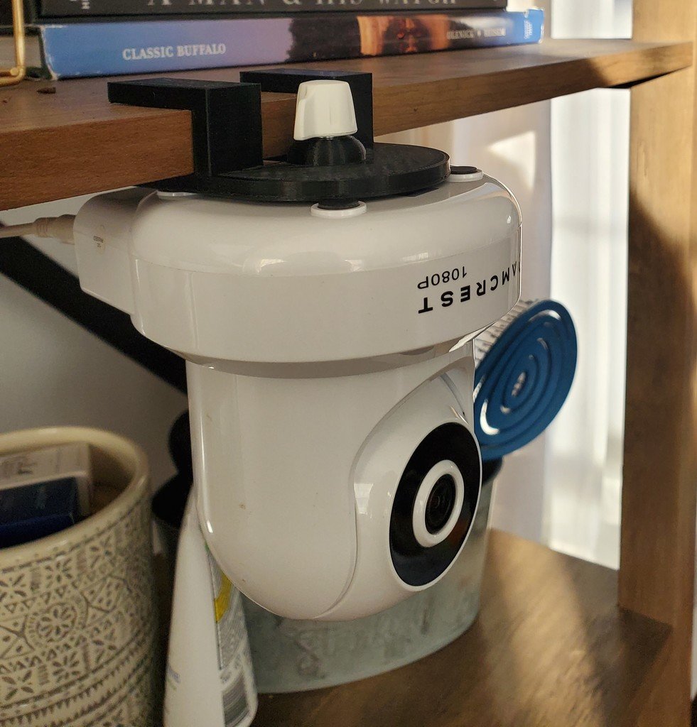 Boekenplankbeugel voor bewakingscamera's