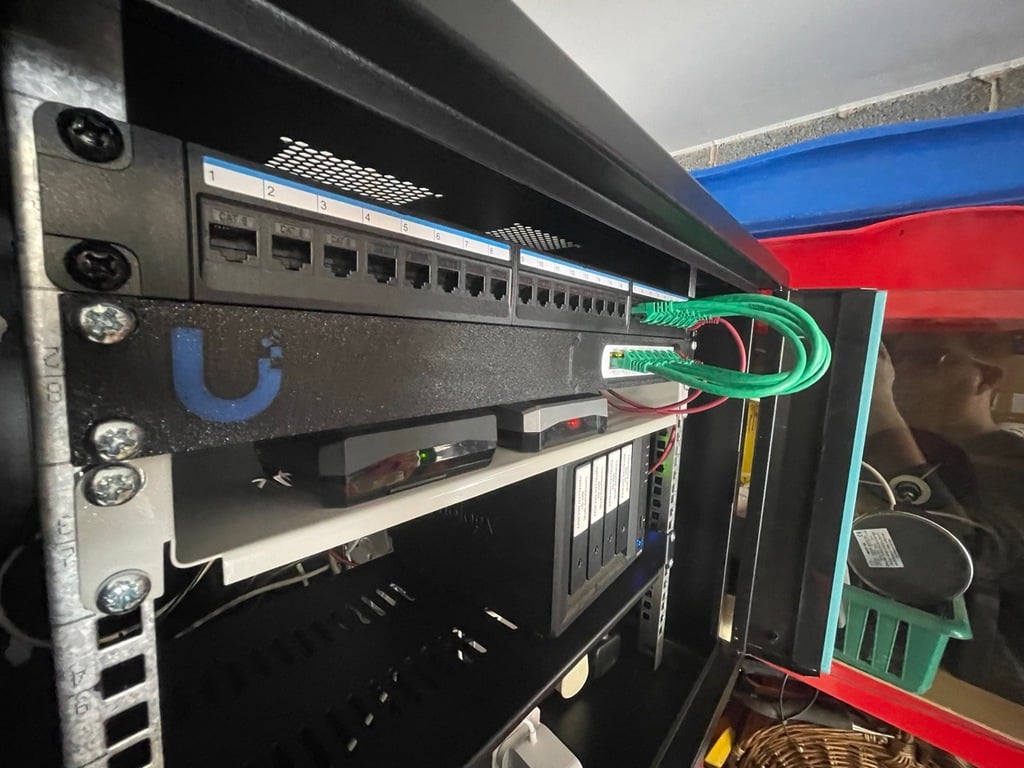 Ubiquiti Unifi Lite 8-poorts POE rackmount