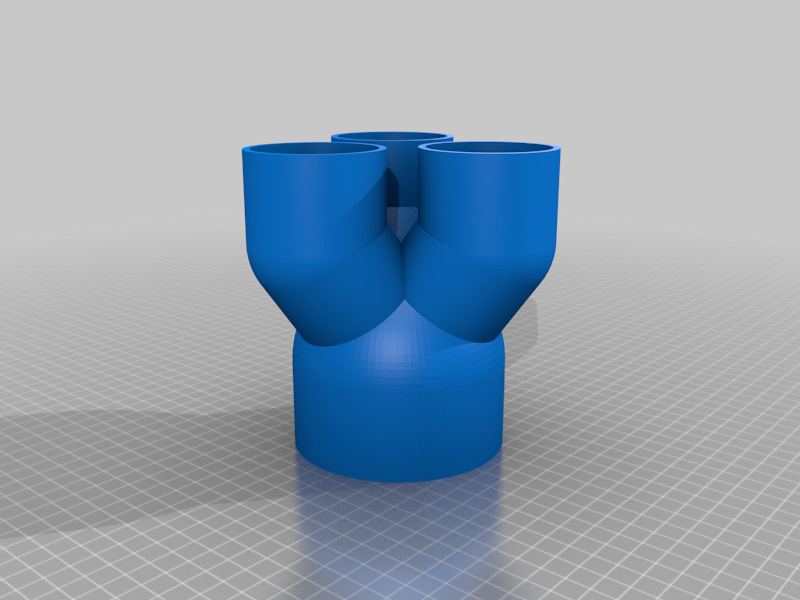 Effectieve 4 naar 2 inch PVC-adapter voor stofafzuiging
