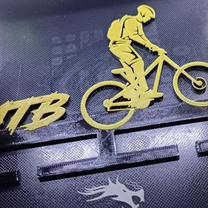 Medaillehouder MTB - Medaillehouder voor Fietsliefhebbers