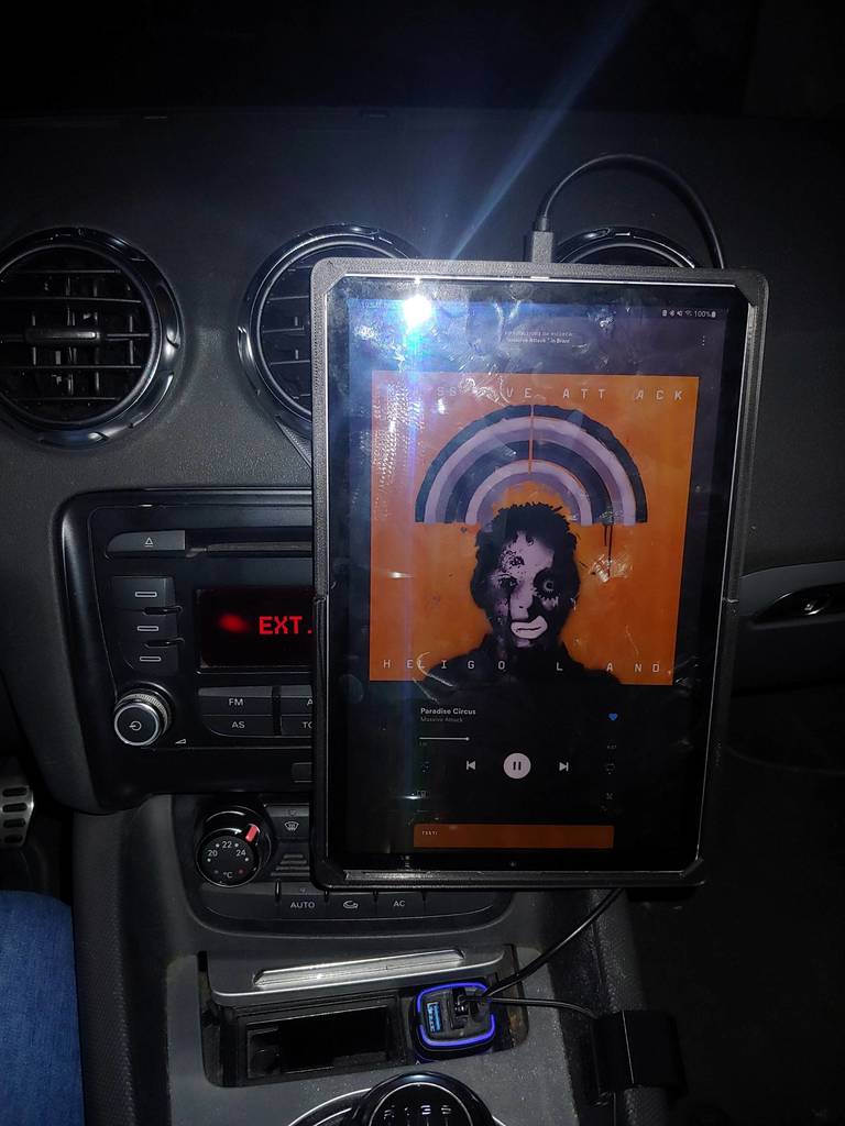 Tablethouder voor Audi TT Mk2 (8J) - Compatibel met Samsung Galaxy S6