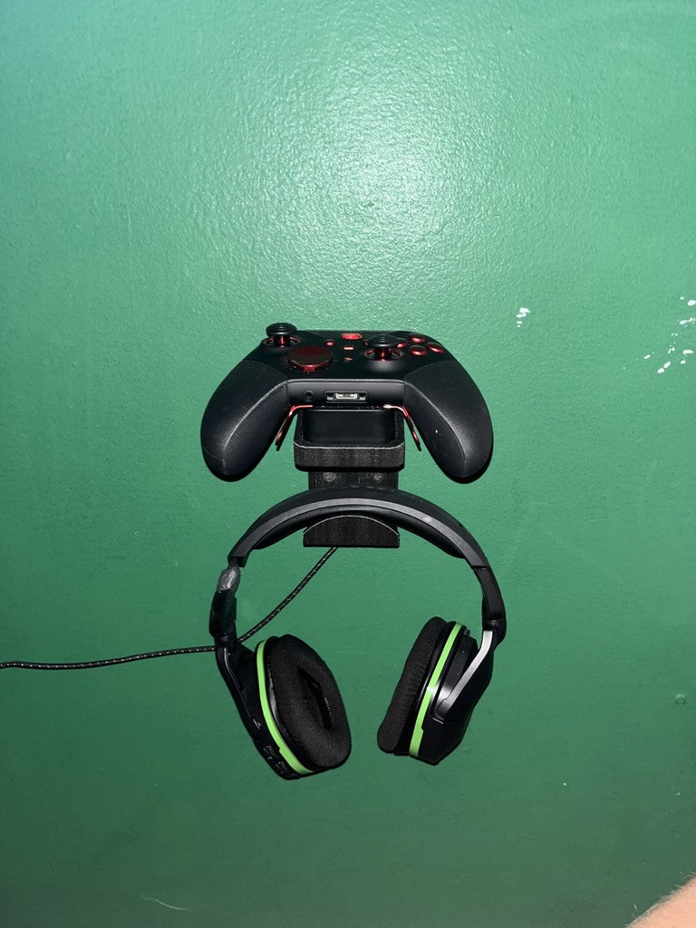 Wandmontage voor Xbox Elite Series 2 Controller, Oplader en Headset