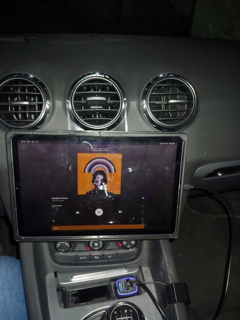 Tablethouder voor Audi TT Mk2 (8J) - Compatibel met Samsung Galaxy S6