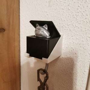 Wandmontage voor katten sleutelhaak