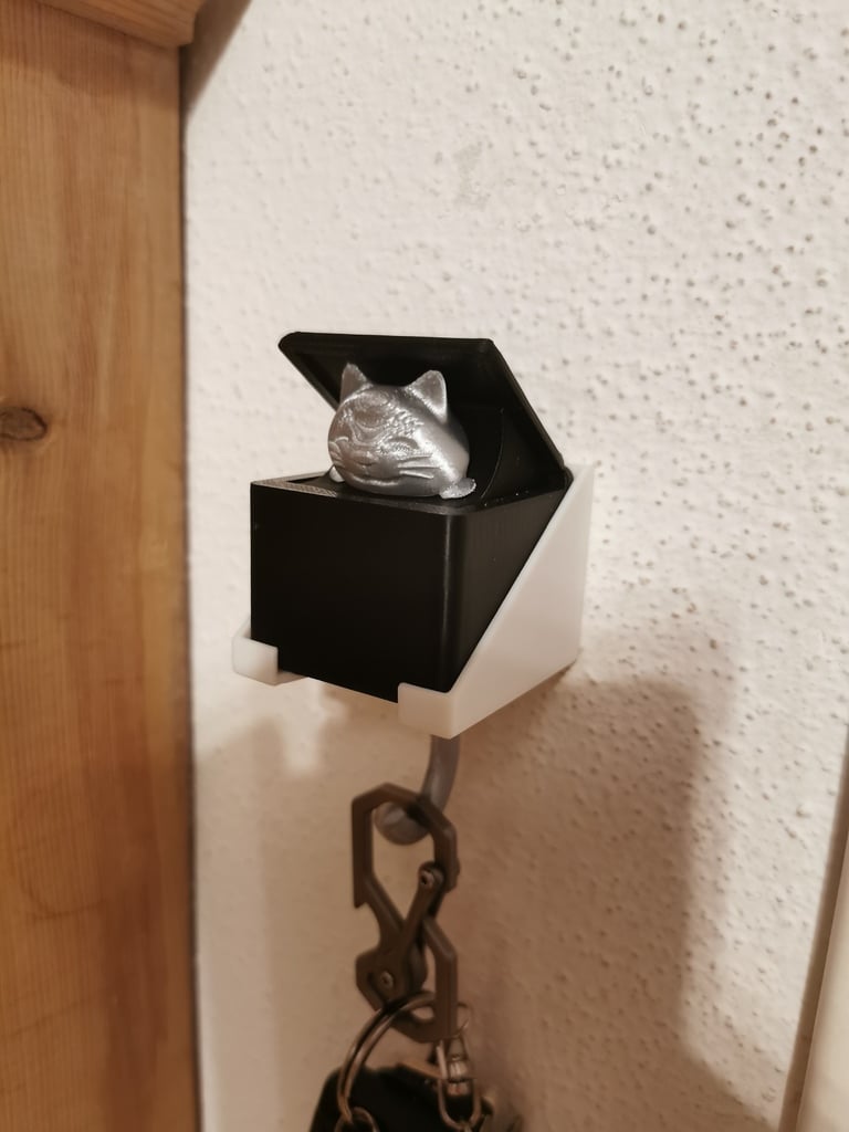 Wandmontage voor katten sleutelhaak