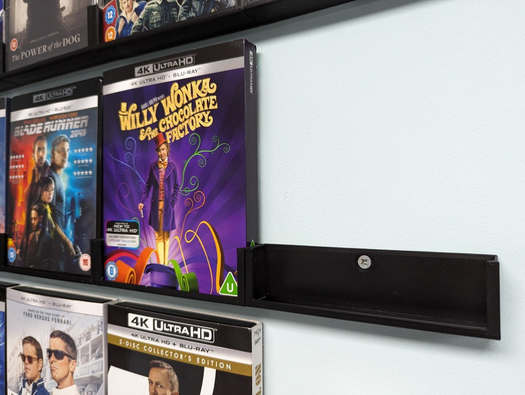Wandhouder voor Blu-ray, DVD, PlayStation en Xbox Cases