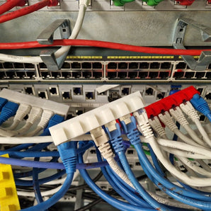 RJ45 Ethernet Kabel Organizer voor Apparatuurvervanging