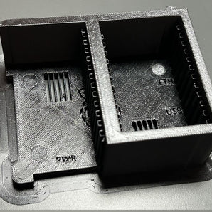 35 mm DIN-railbevestiging voor Raspberry Pi 4 in FLIRC-behuizing