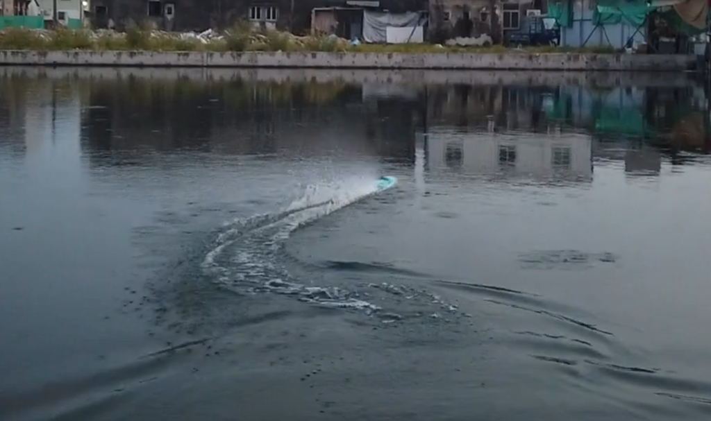 3D-geprinte RC borstelloze speedboot